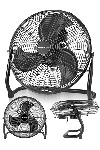 MalTec W-OC150WT BL Floor Fan, 45 cm, 80 W