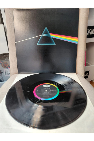 Plakperest Pink Floyd – The Dark Side Of The Moon - 1983 USA Basım 33 Lük LP ...