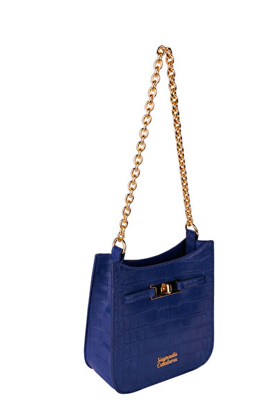 Sagrada Catalana AMARA Women's Blue Bag – Small, Elegant