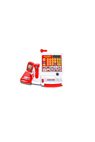 MalPlay Set de casă de marcat cu bani, cutii cu mâncare și carduri - 106784