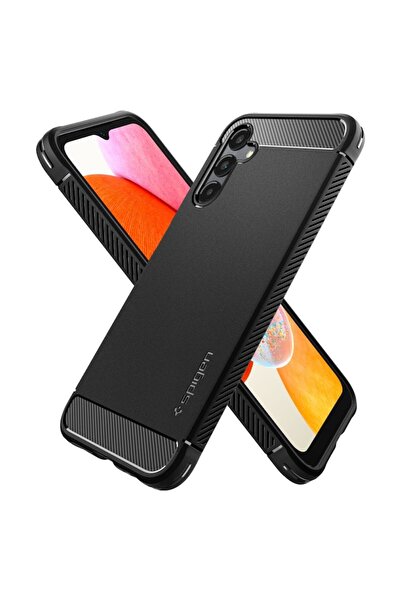 OEM Protective Case for Samsung Galaxy A14 4G, UltraX Rugged Armor G1681, Polyurethane, Black