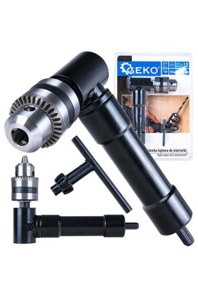 GEKO Angled Adapter for Drills and Screwdrivers 1–10 mm, G00554