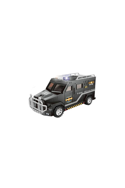 MalPlay SWAT car piggy bank with fingerprint, sounds and lights, 32 x 16 x 12.5 cm - 109832