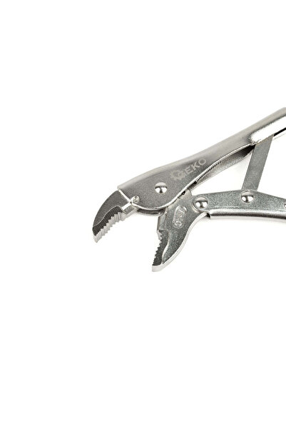 GEKO Self-locking pliers with straight jaws, 7"-175 mm, G10227