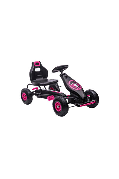 LEAN Kart G18 cu pedale, roz, 10567