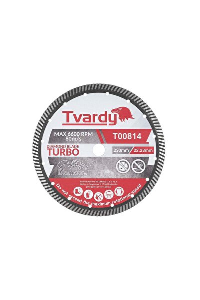 Tvardy Disc diamantat Turbo 230 x 10 x 22,23 mm (T 00814)