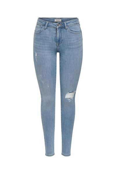 ONLY Skinny Jeans ONLPOWER Mittlere Taille Skinny Fit Jeans