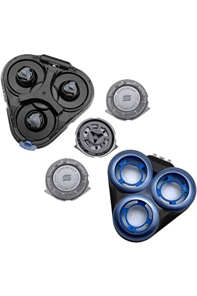 OEM Replacement Razor Head - - Razor Blades Compatible with 6000 Series Electric Razors S6550 S6580