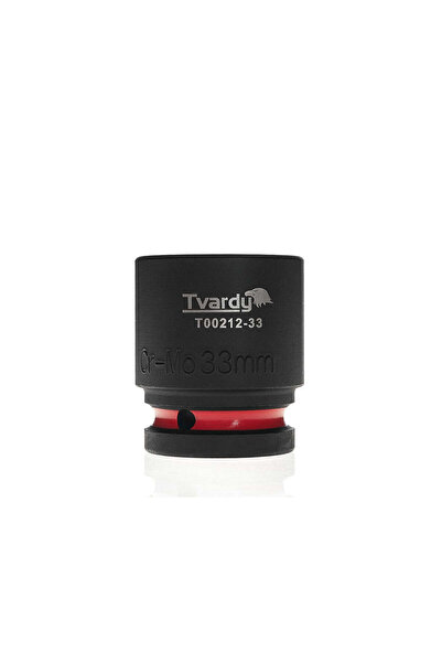 Tvardy 6-point impact socket, 3/4" drive, 33 mm, Cr-Mo, T 00212-33