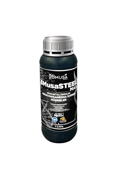 BMUSA Steelmax 1lt Mikrobiyal Gübre