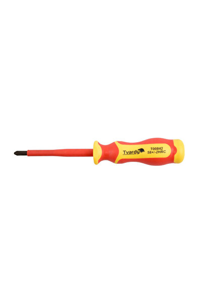 Tvardy Insulated VDE Phillips screwdriver PH2 x 100, T00842