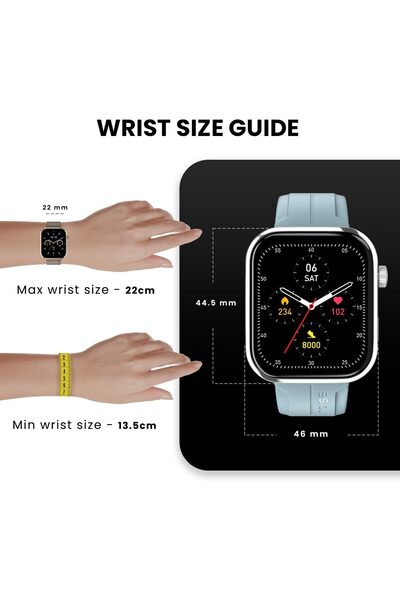 Noise ColorFit Pro 5 Max 1.96" AMOLED Smartwatch, BT Calling, VO2 Max - Jet Black