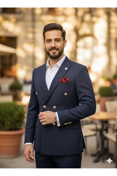 Plus Scorpion Elegant jacket with double closure and metal accessories