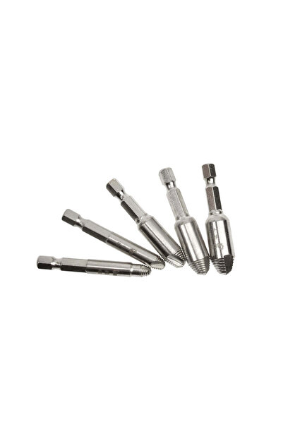 GEKO G38592 5-piece Broken Screw Extractor Set