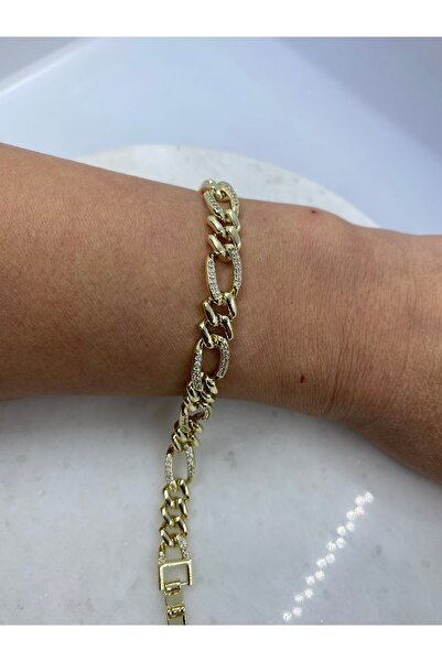 Byoz store سوار سلسلة ذهبية من الزركون من سلسلة شوبينغ