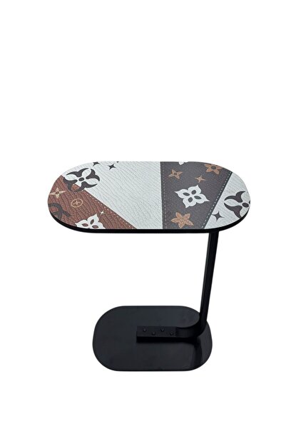 Generic Small C-shaped side table – a coffee table next to the sofa or bed for the living room and bedroom