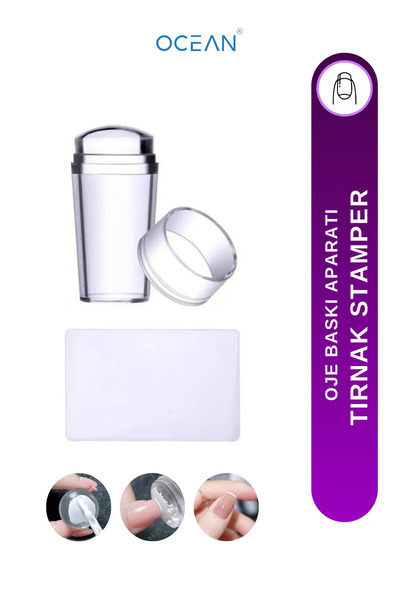 TANRIKULU PAZARLAMA Tırnak Süs Damgalama Stamper Oje Dizayn Baskı Aparatı