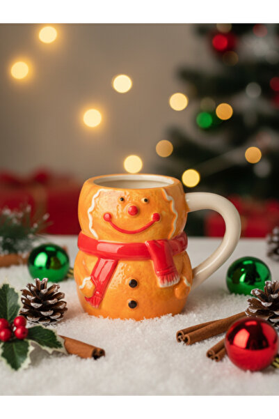 Tohana Cookie Man Figured Ceramic Mug 550 ml