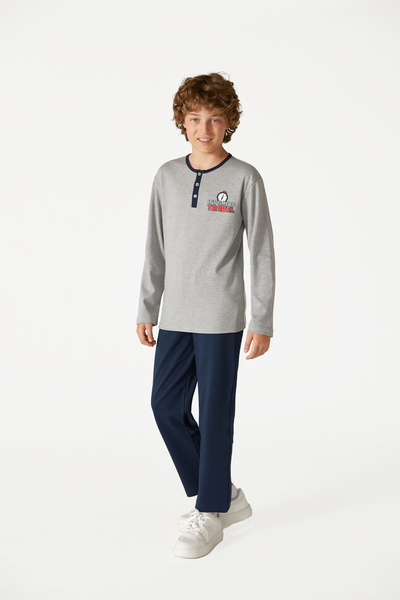 Elsima Men's Waiter Interlock Pajama Set Winter