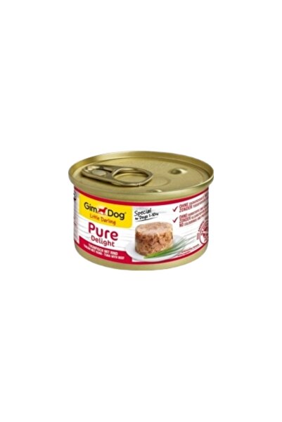 Gimdog Jim Dog Wet Dog Food with Tuna and Beef 85g