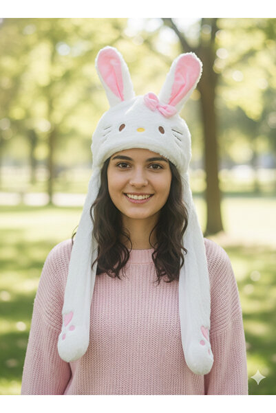 burjalmodah Cute winter hat – long ears for a playful look