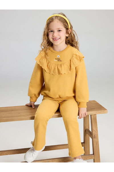 LC Waikiki Quality Parts from Çelebi Store Zero Roba Yaka Girls' Sweatshirt a...