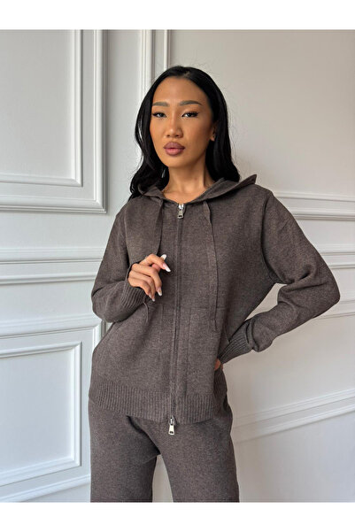 CC STORE CARISSA long two-piece set, zip-up hoodie and loose pants