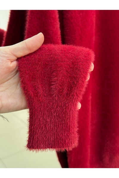 BENAHOLL Seraphina Tunic with Sleeves and Six Elasticated Beards-Kr3154 Red