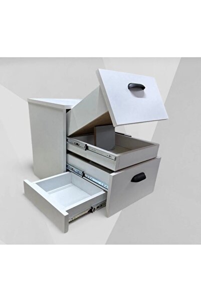 Ömür hobi Gizli çekmeceli komodin