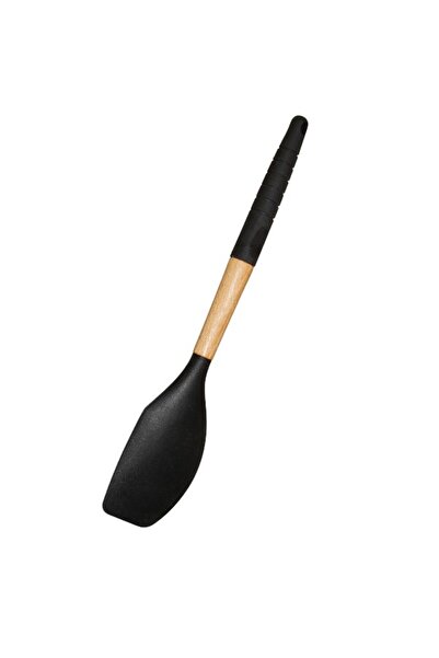 WDA Non-Stick Silicone Spatula with Wooden Handle