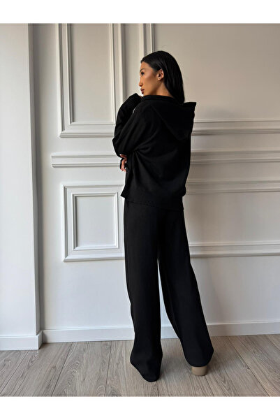 CC STORE CARISSA long two-piece set, zip-up hoodie and loose pants