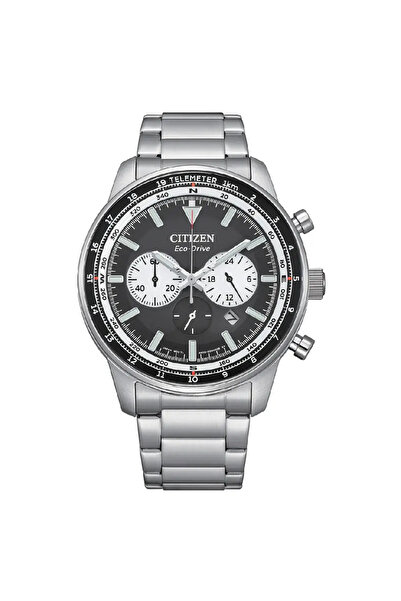 Citizen Eco-Drive CA4500-91E Chronograph Black Dial 44mm Stainless Steel Men's Watch