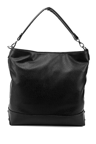 GÖNDERİ(R) Women's Black Long Strap Hand and Shoulder Bag