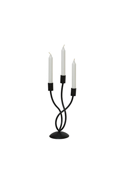 fromro Grace white matte candle holder