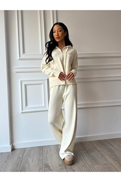 CC STORE CARISSA long two-piece set, zip-up hoodie and loose pants