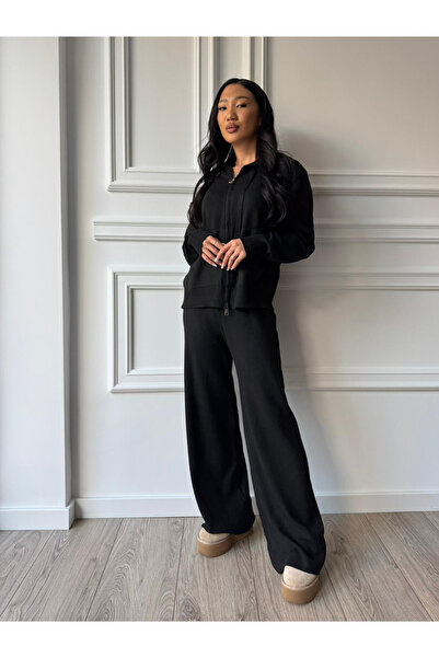 CC STORE CARISSA long two-piece set, zip-up hoodie and loose pants