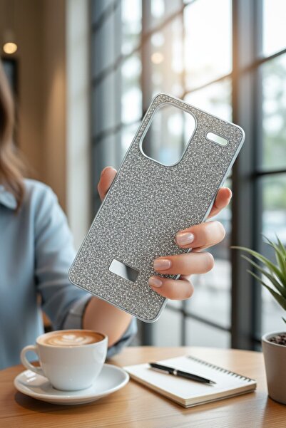 batuteknoloji Xiaomi Redmi Note 13 Pro Plus 5G İç Yüzeyi Kadife Kırçıllı Taşl...