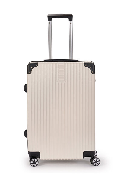 LİMRA 20-inch lightweight travel bag – 360° wheels – durable ABS material – telescopic handle – airplane cabin bag.