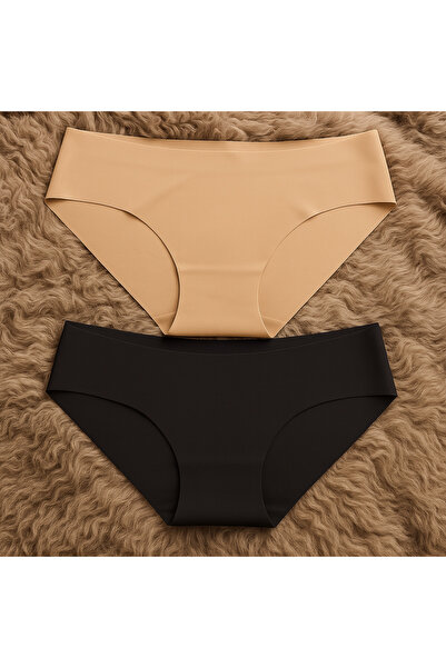 Liora De Mar مجموعة من خياطة مخفية سراويل داخلية نسائية – درزة مخفية قماش ماي...