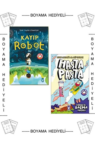 Timaş Çocuk Boyamalı (2) Çizgi Roman Kayıp Robot - Hasta Pasta 2. 3. 4. 5. Sınıf