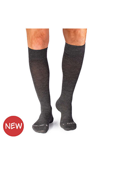 Pirin Hill Merino Wool 3/4 Compression Long Socks Anthracite