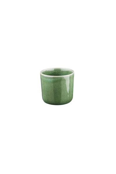 BJORN Set of 6 Coffee cups, MAGMA Mint, glazed ceramic, 200ml, mint green