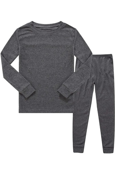 SB SizinBazar Women's Cotton Long-Sleeved Soft Textured Pajamas Suit T-Shirt and Pants Sport Set