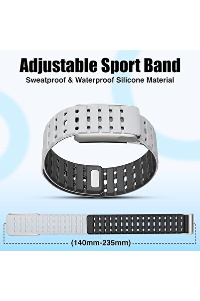 Specton Magnetic Silicone Sport Replacement Band Compatible with WHOOP 5.0 (One/Peak/Life/MG)