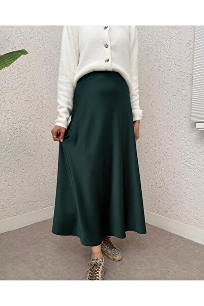 HİJABAYA Σατέν φούστα με ελαστική μέση