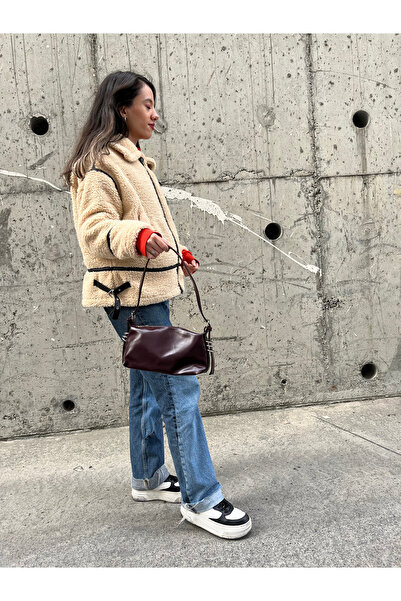 GUONN Hola Halka Detailed Hand and Shoulder Bag