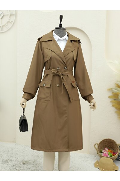 HİJABAYA Большое пальто с карманами-кишенями