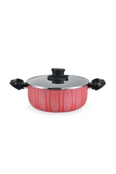 MISTERCOOK Mister Cook Steel Pot with Lid - 24 cm