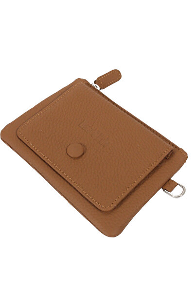 Metropolitan Mpcuz 103 Women's Unisex, Genuine Leather, Wallet Card Holder Brown