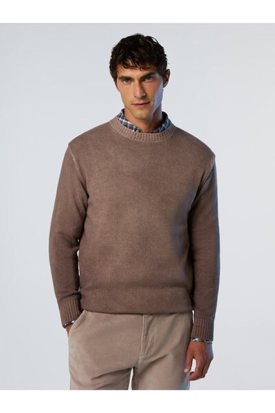 North Sails Yünlü Bisiklet Yaka Triko Kazak